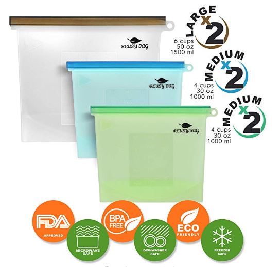 Reusybag.com launches new Eco Friendly Reusable Food Storage Bags store on Amazon