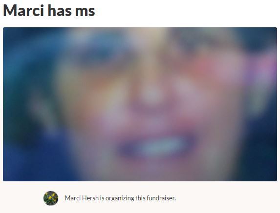 Marci Has MS GoFundMe Campaign