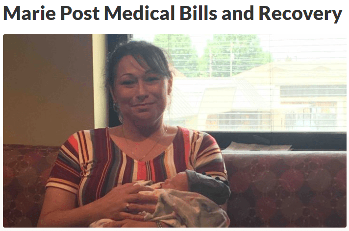 Frontliner, Nurse & Mother Marie Post Medical Bills & Recovery GoFundMe