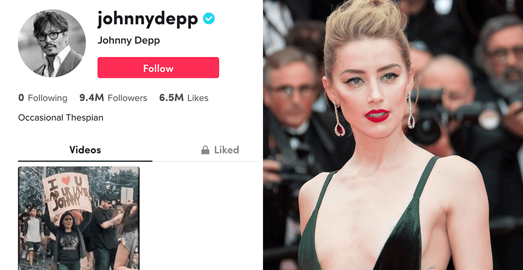 Johnny Depp Amber Heard Justice for Johnny Pirates of the Caribbean Johnny Depp created a TikTok account just a week after a verdict was reached in his tumultuous defamation trial with Amber Heard. efani SAFE Secure EMWNews.com