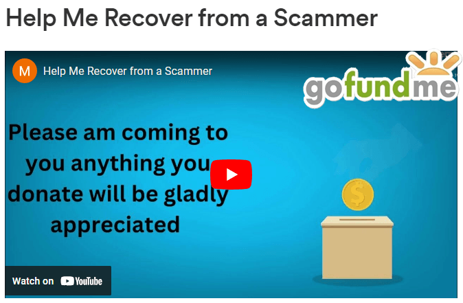 GoFundMe to Help Michael F. Recover from a Devastating Scammer and Rebuild His Life
