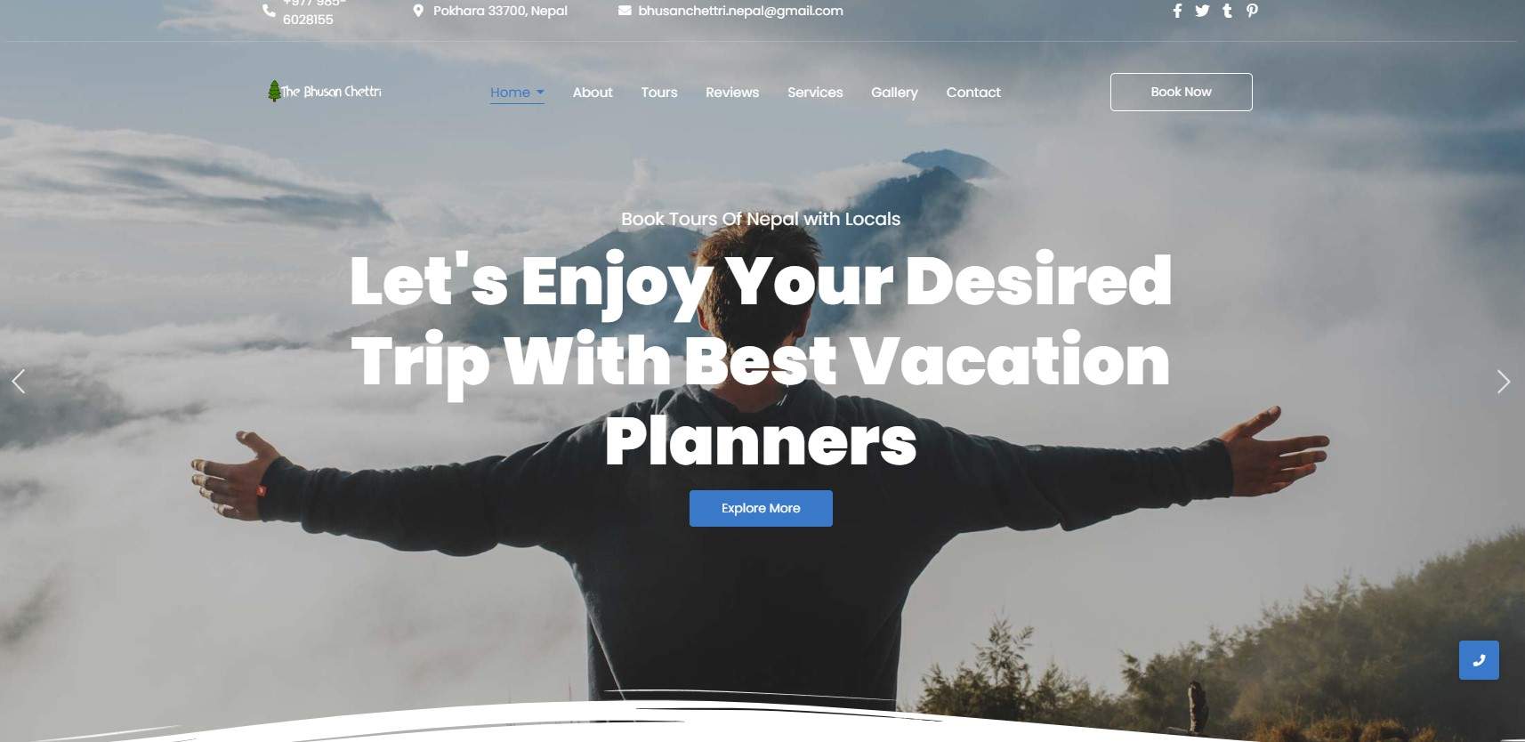 Bhusan Chettri Premier Travel And Tour Partner In Nepal