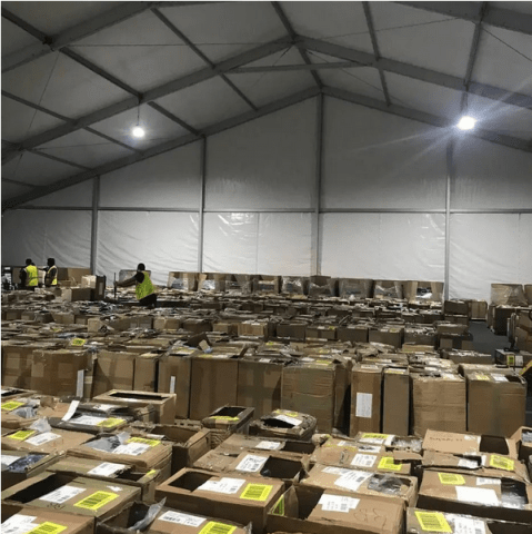 The Application Of Shelter Structures Storage Solutions In Temporary Warehouse & Storage