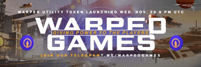 Warped Games Announces Successful Launch of WARPED Token Presale