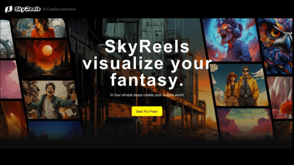 SkyReels (Formerly Comicai) Launches Enhanced Creativity and Community Engagement, Revolutionizing Comics with AI