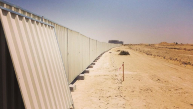 Safety First Steel Hoarding Panels for Dubai Construction Sites