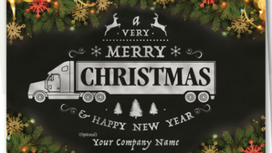 Trucking Christmas Cards Bringing Festive Cheer to the Trucking Industry