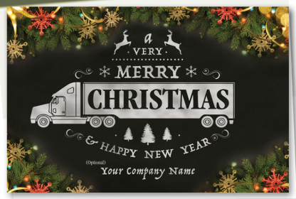 Trucking Christmas Cards Bringing Festive Cheer to the Trucking Industry
