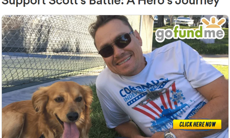 Support Scott’s Journey: A Hero’s Fight Against a Brain Tumor | Stand Strong Together GoFundMe Veteran Campaign