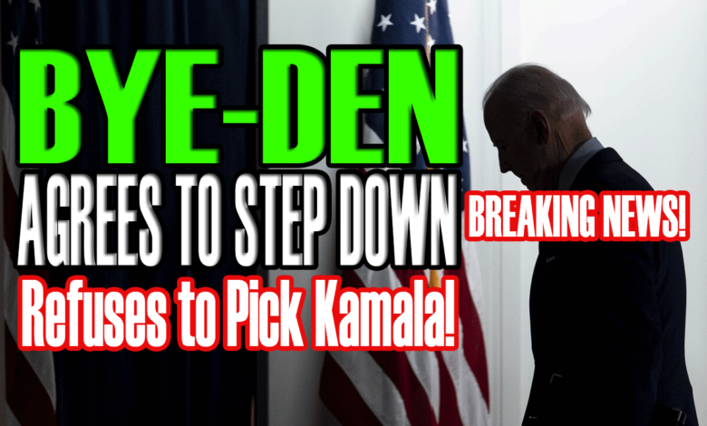Breaking News: Biden Agrees to Step Down; No Automatic Kamala Harris Succession!